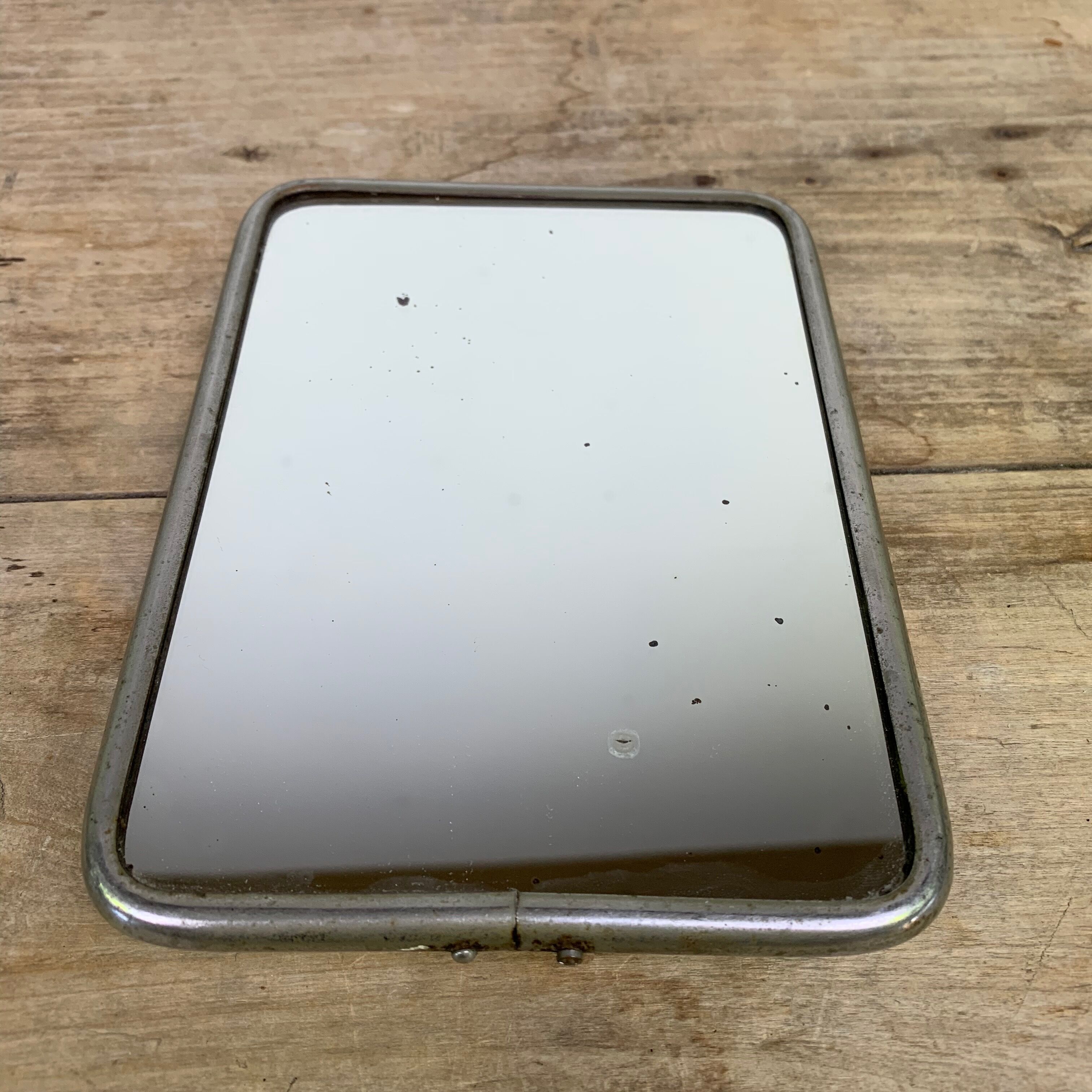 Barber mirror 16.5 x 12 cm