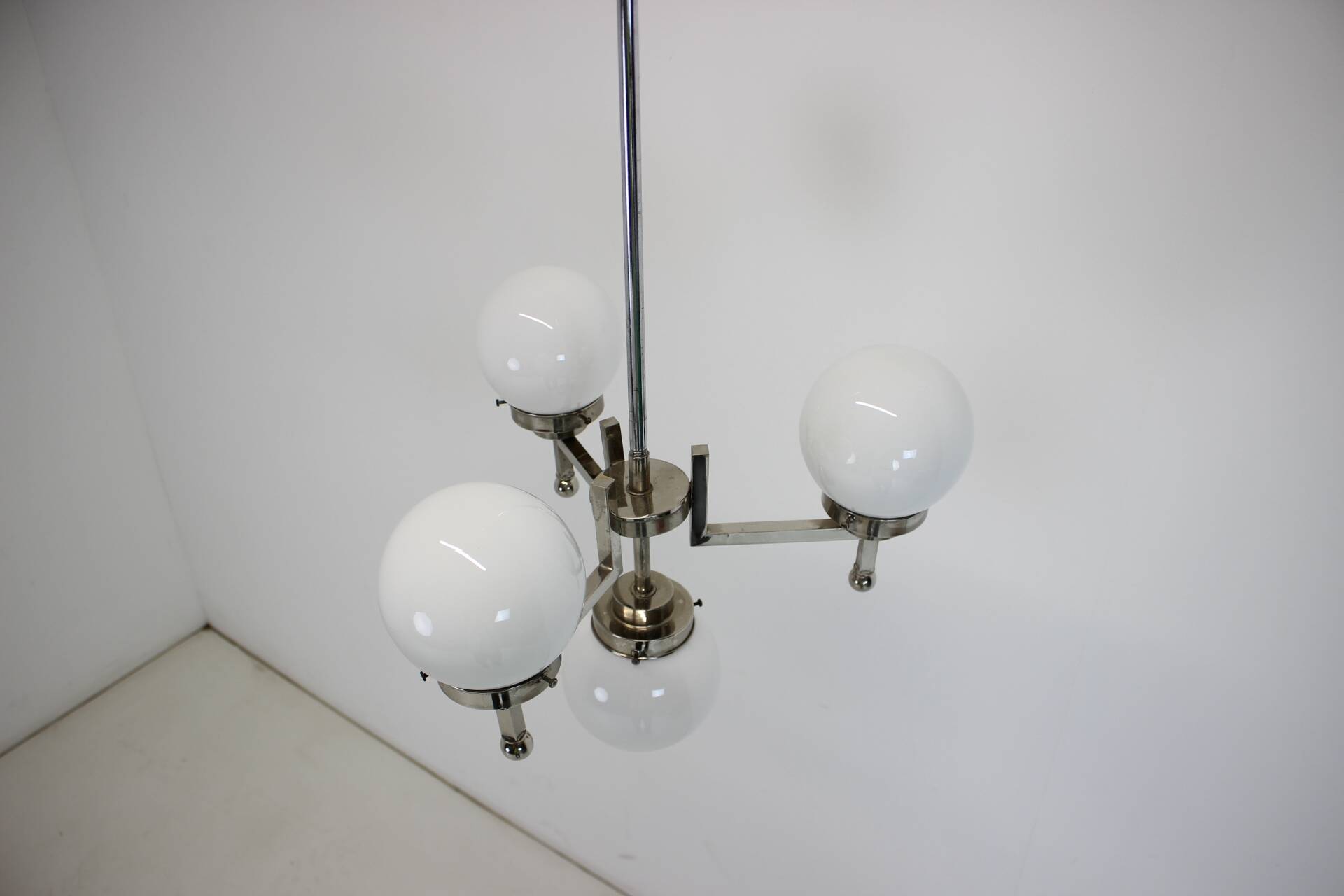 Art Deco Candlestick, 1930s, Czechoslovakia