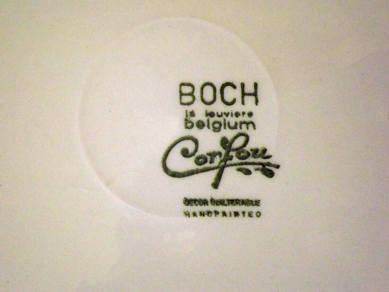Vintage Boch La Louvière Corfou Collection Set of 3 Small Bowls