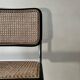 Chaise design vintage Cesca modèle B32 chromée & cannage par Marcel Breuer