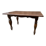 Vintage alsatian winstub stuwa tavern table