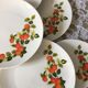 Porcelain dessert plates