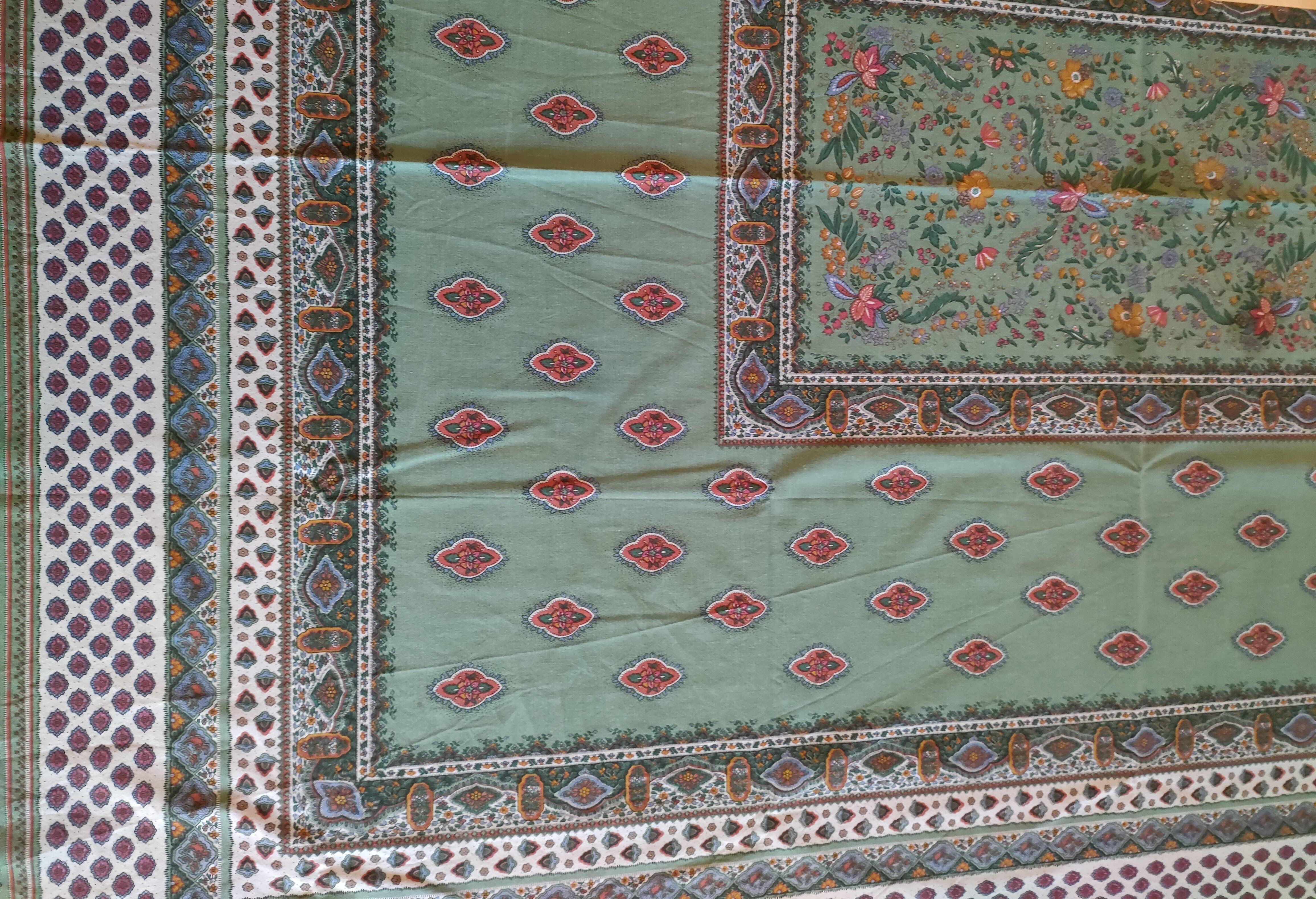 Nappe coton imprimé provençal 140 x 260