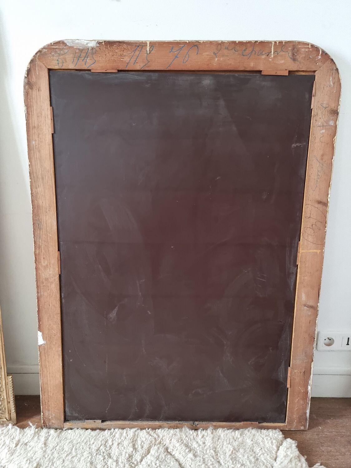 Antique mirror Louis Philippe, 130x96 cm