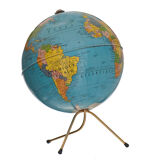 Taride globe in lithographed sheet metal