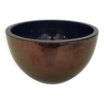 Designer cup in bronze glass