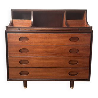 Italian Secretary / Commode by Gianfranco Frattini / Bernini