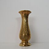 Vintage brass vase from India, 1960's