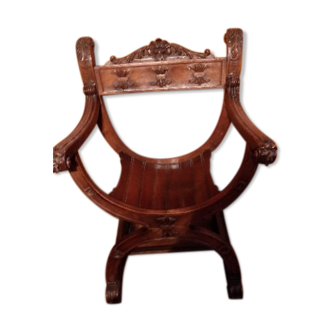 Curule chair called "Dagobert"
