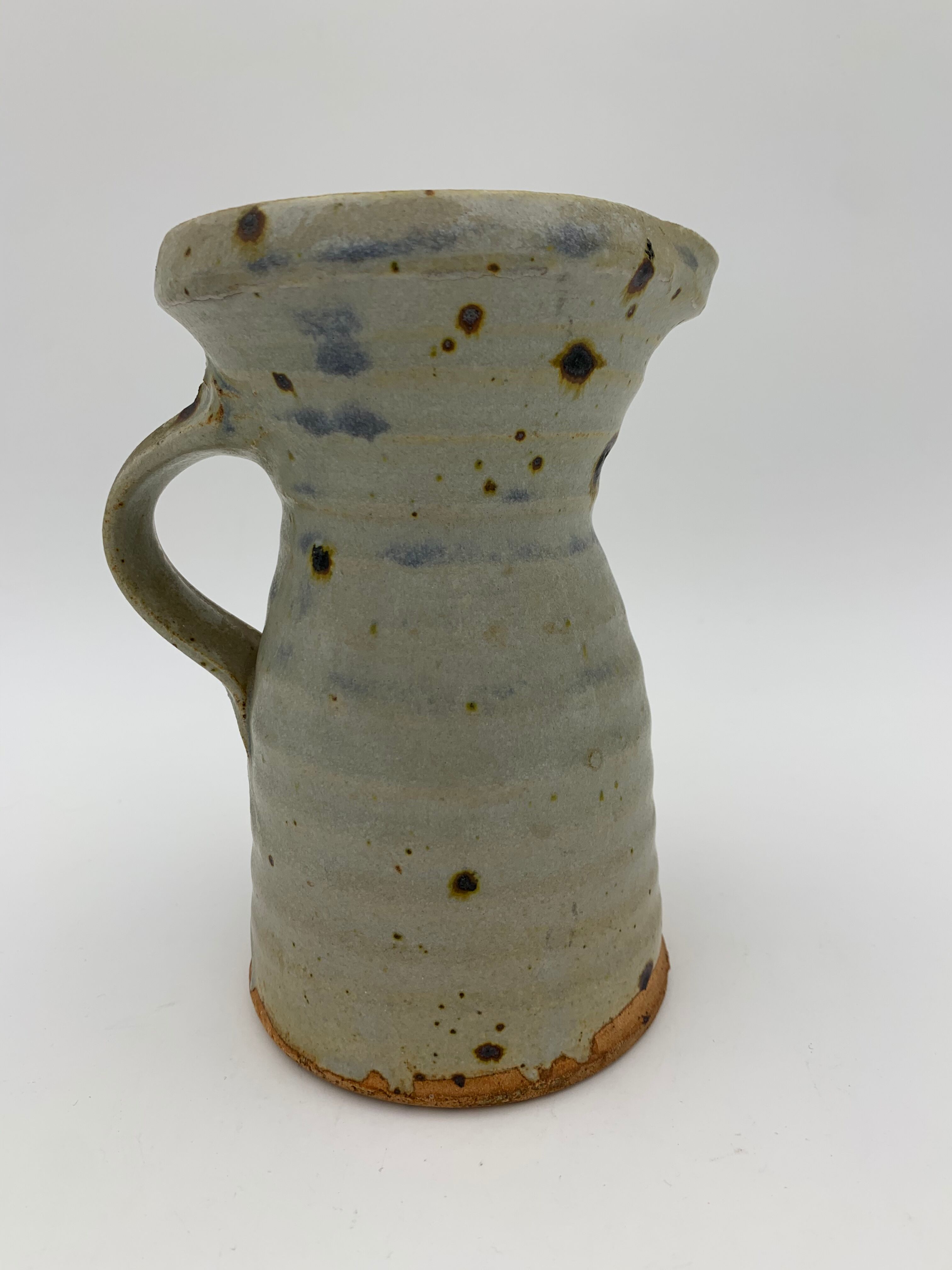 Vintage pyrite stoneware pitcher 1960