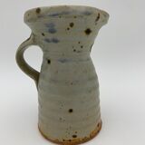 Pichet vintage en grès pyrité 1960