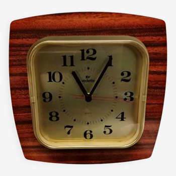 Vintage Formica Featured Wall Clock