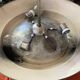 Rare Franta Anýž Nickel Chandelier, 1930s, Restored