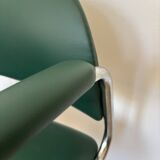 Vintage Dark Green Office Chair by Kovona K-107, Czechoslovakia 1970’s