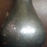 Art Deco vase in hammered metal and signed: WMF
