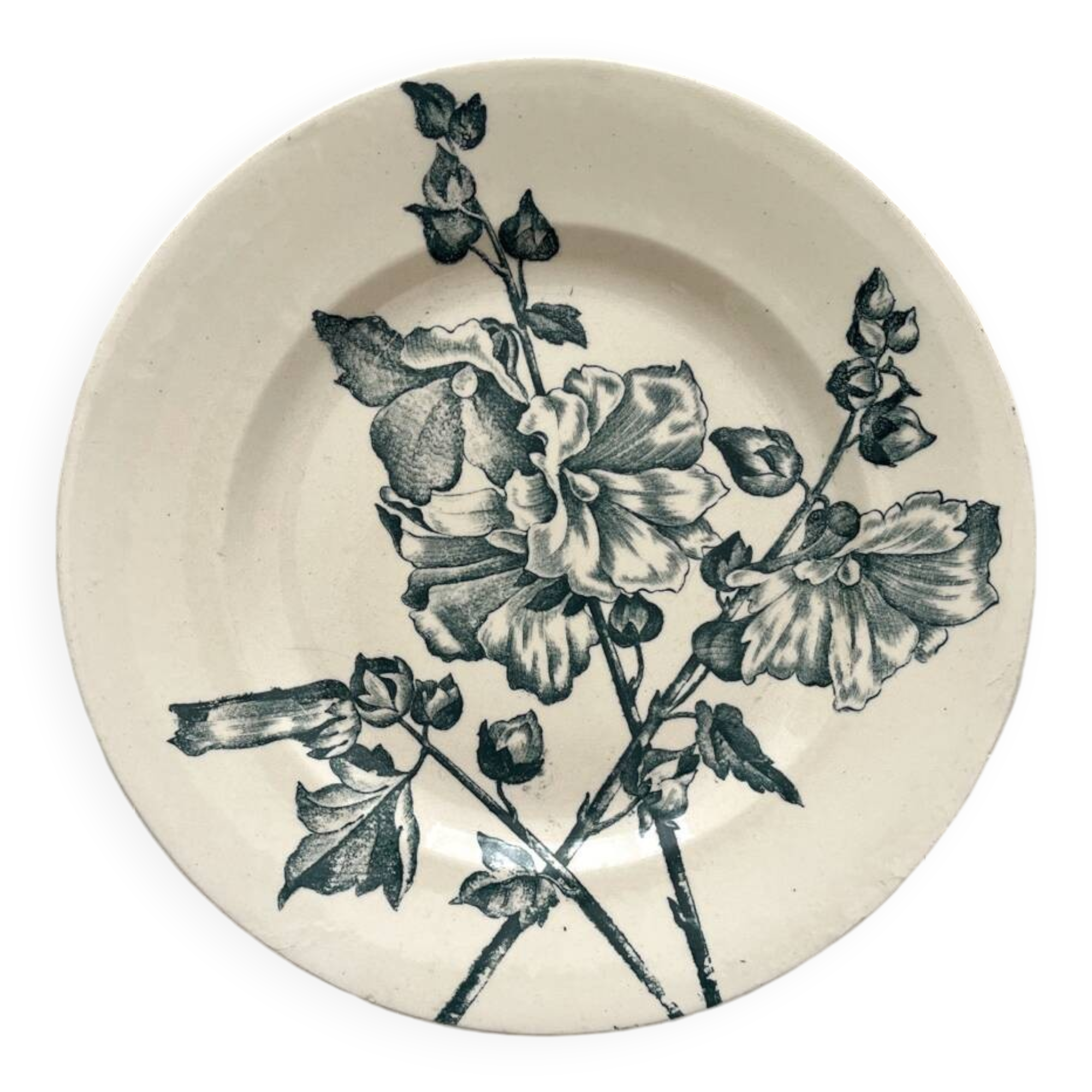 Old flat iron earth plate “Tremières” Salins