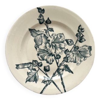 Old flat iron earth plate “Tremières” Salins