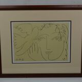 Picasso "woman with a dove"