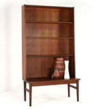 Teak library in mid-century modern style "Itzehoe" - Danish design