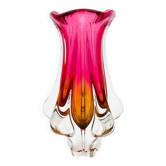 Organic Vase - Sommerso - Josef Hospodka - Bohemian Crystal - Circa 60