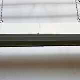 Beige Industrial Hanging Tube Light from Famor , 1970s