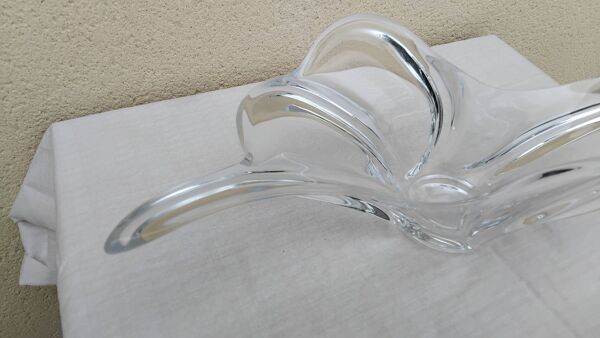 Coupe a fruit cristal art vannes  vintage