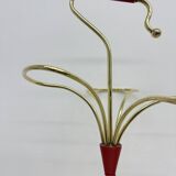 Mid-century Modern Brass umbrella stand , 1950s