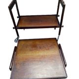 Table serves with removable tray mechanism year 50