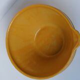 Lot of two sandstone bowls of Digoin 3l and 1.6l