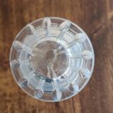 Vintage cut glass vase from the 60s