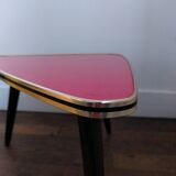 Triopd pedestal table year 50s