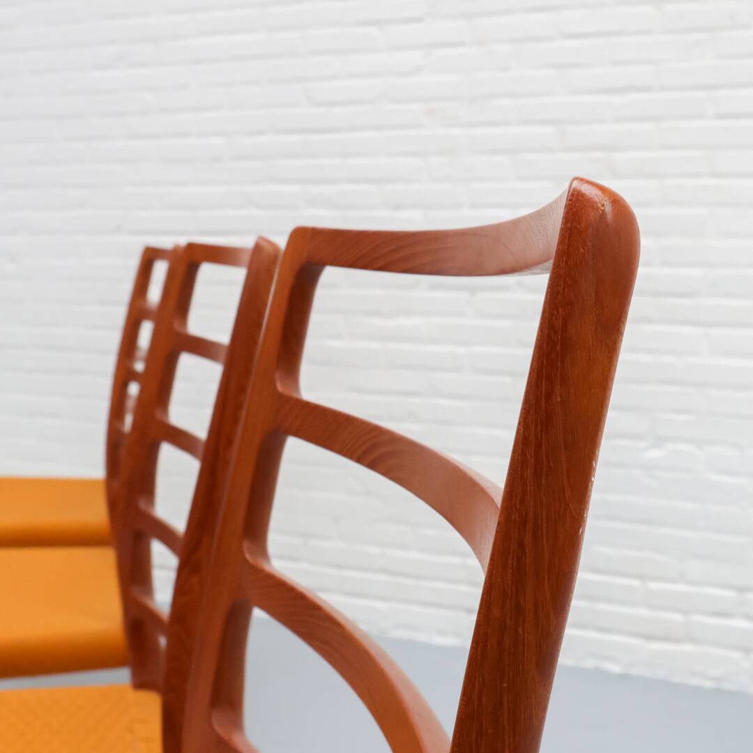 Niels Møller Dining Chairs Model 82