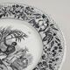 12 x earthenware plates from Creil and Montereau on the theme of harvest.