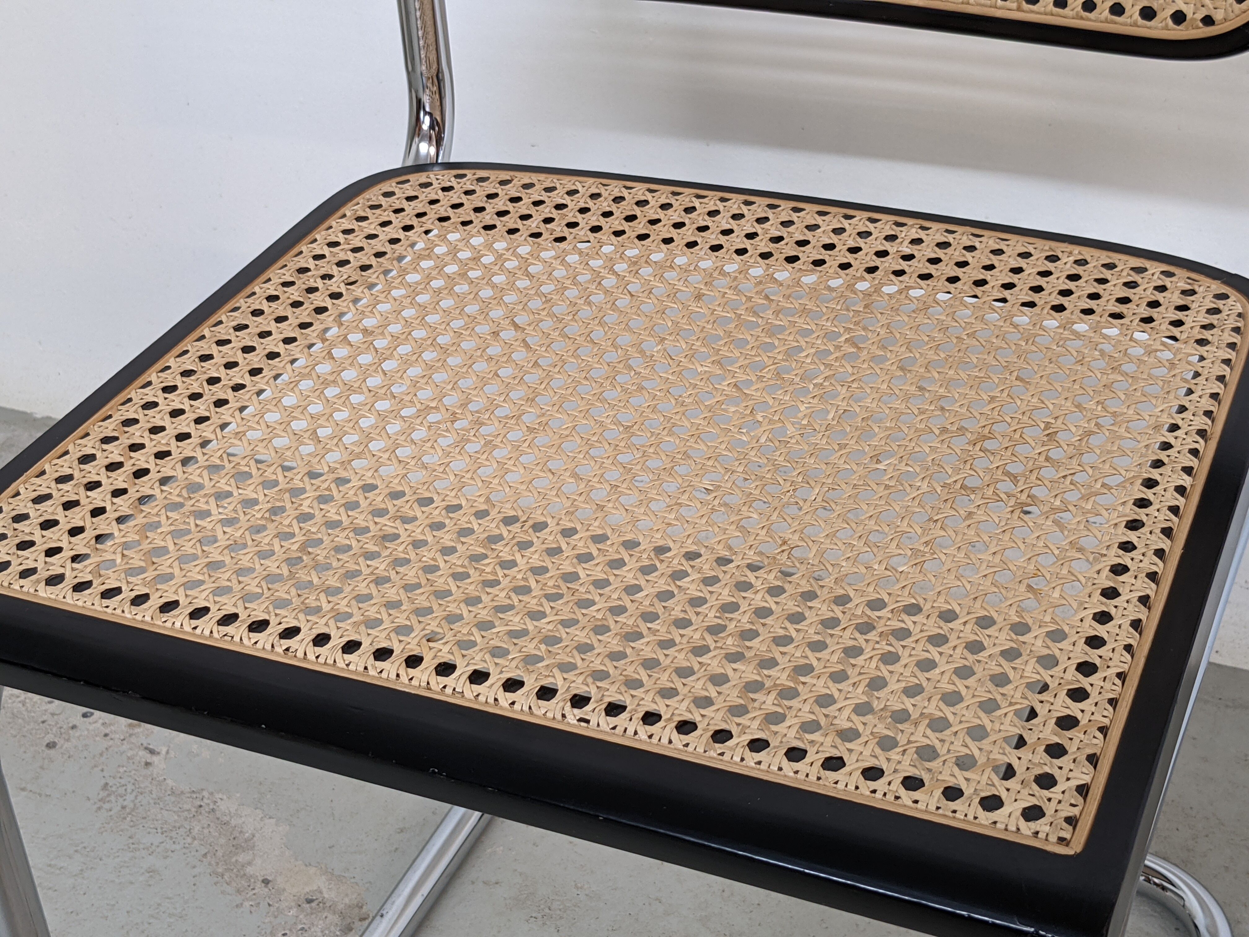Pair of chairs Cesca B32 Marcel Breuer - 70s