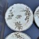 6 assiettes terre de fer Moscou