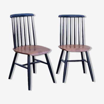 Fanett Scandinavian chairs by Ilmari Tapiovaara 60s