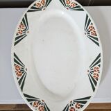 Plat ovale "labrut frères"
