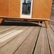 Armoire vintage pieds compas