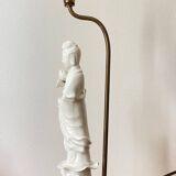 Fine ceramic lamp from the early 20th century