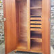 Armoire anglaise d'internat tallboy georgien art déco années 30