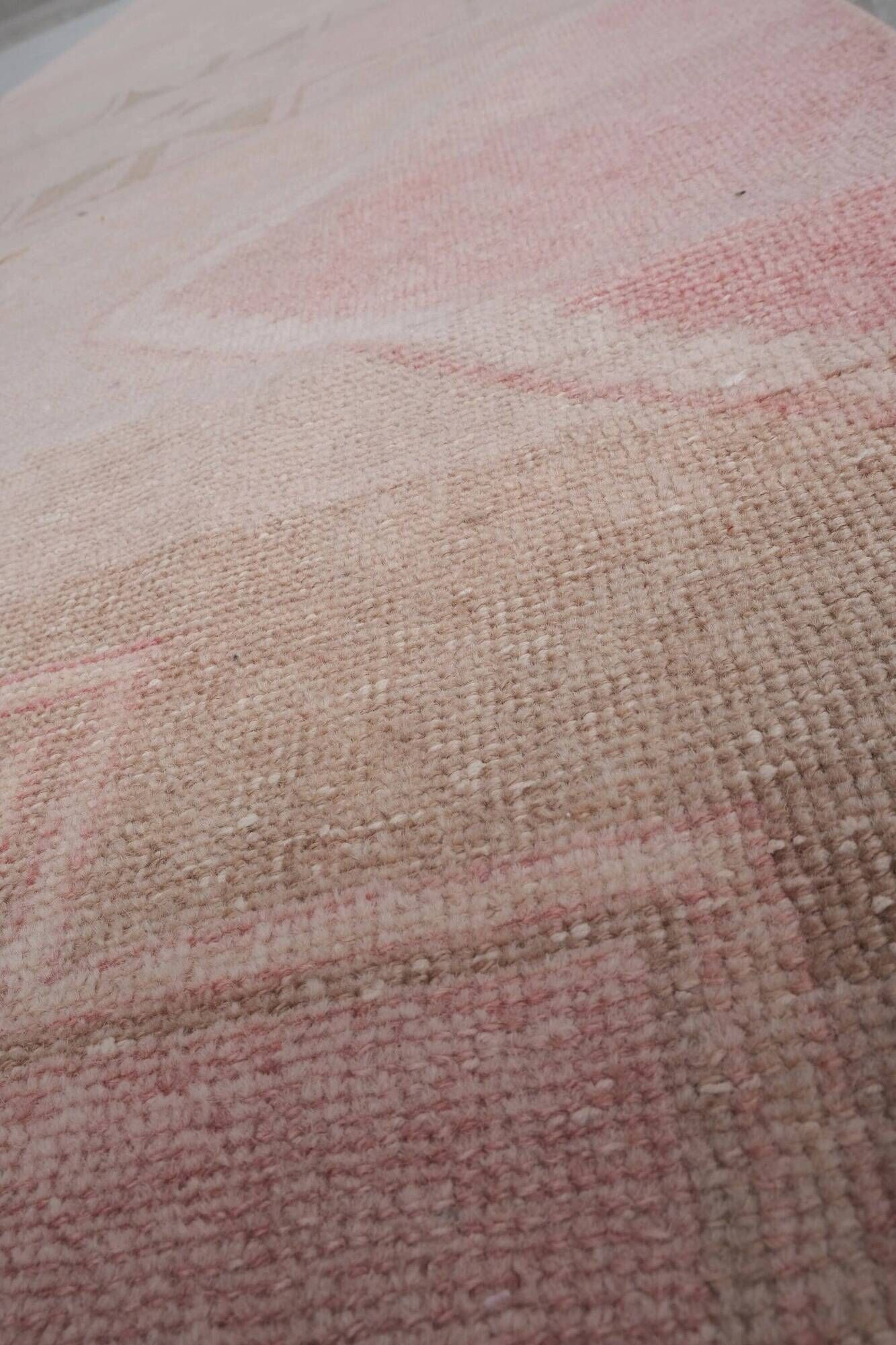 Vintage Turkish hallway rug 92x840 cm