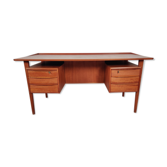 Bureau en teck de Peter Lovig Nielsen Danemark années 60/70