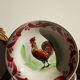 Ceramic plates signed Creil Montereau