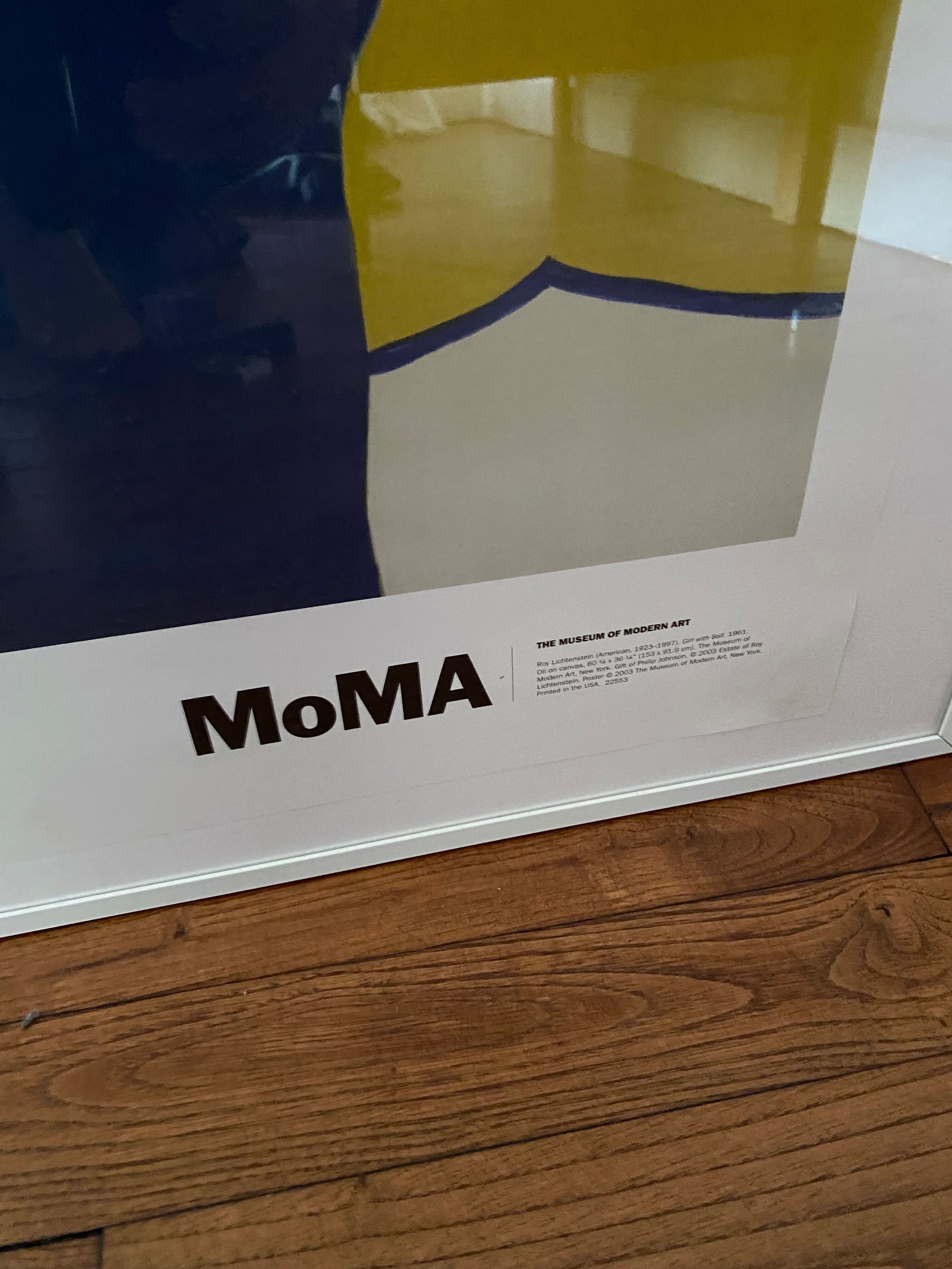 Affiche MoMa Roy Lichtenstein