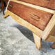 Vintage compass feet chest of drawers