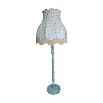 Nordic and white lampshade white polka dots