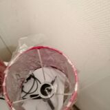 Paire de lampes en fer forge