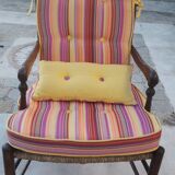 Fauteuil Paillé Provençal ancien