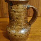 Small pitcher vase in pyrite stoneware