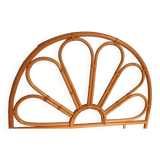 Rattan headboard